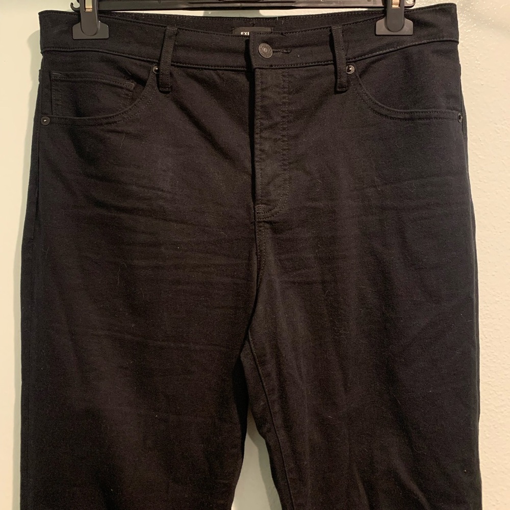Express Skyscraper Split Hem Jeans - image 2